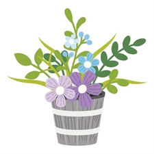 Spellbinders Dies - Lisa Horton / Garden Planter